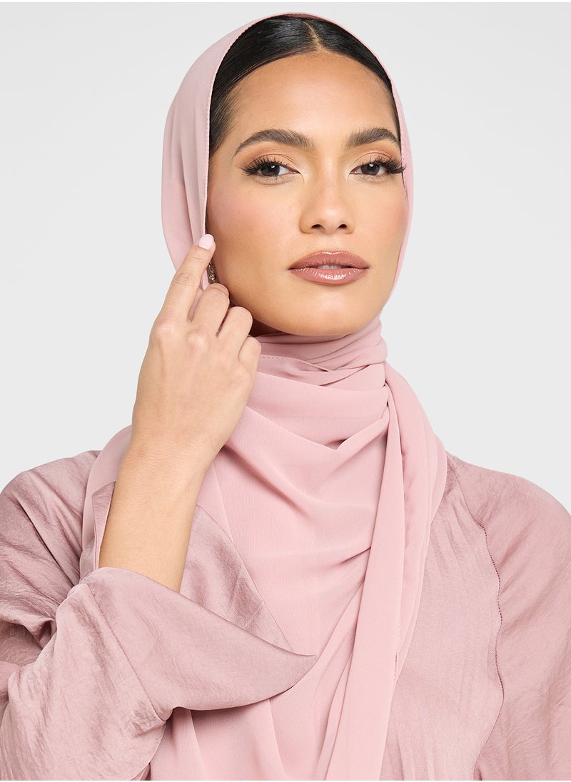 Khizana - Pleated Abaya With Sheila - Image 1
