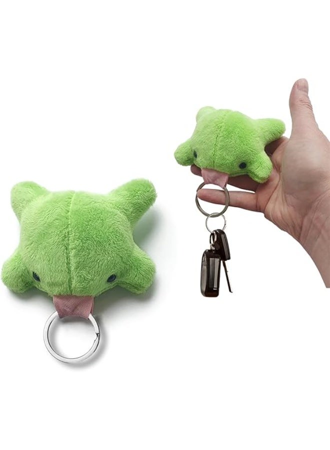 حلو ضفدع سلاسل المفاتيح,Kawaii ضفدع بلوش سلاسل المفاتيح,خضراء ضفدع حقيبة سحر مضحك ضفدع ديكور مفاتيح السيارة هدايا - Image 1