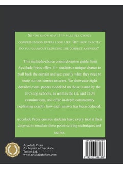 11+ Multiple-Choice Comprehension: Practice Papers and In-Depth Guided Answers: CEM, GL and Independent School 11 Plus English Exams