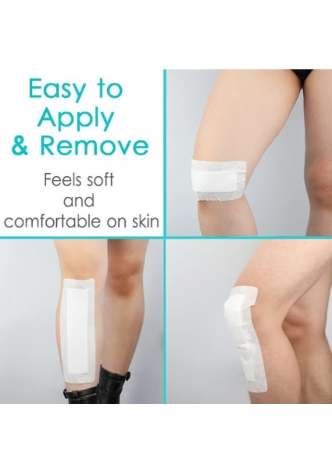 Adhesive Wound Dressing 4"x10" 10 Pcs – Non-Stick Pad Breathable Gauze Bandage - Image 3