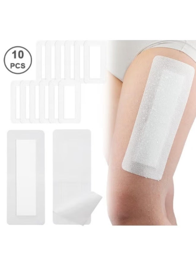 Adhesive Wound Dressing 4"x10" 10 Pcs – Non-Stick Pad Breathable Gauze Bandage - Image 1