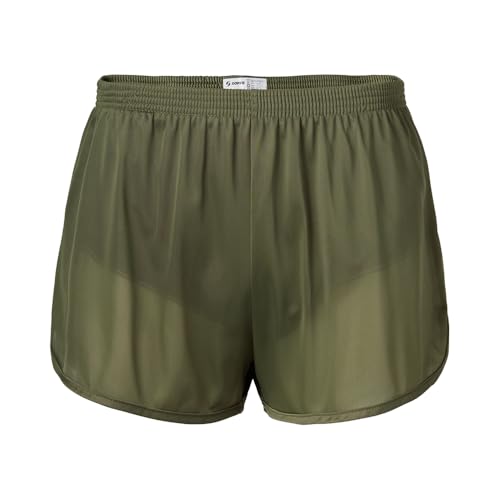 Soffe Mens Ranger Panty Running Short, OD Green, X-Large - Image 1