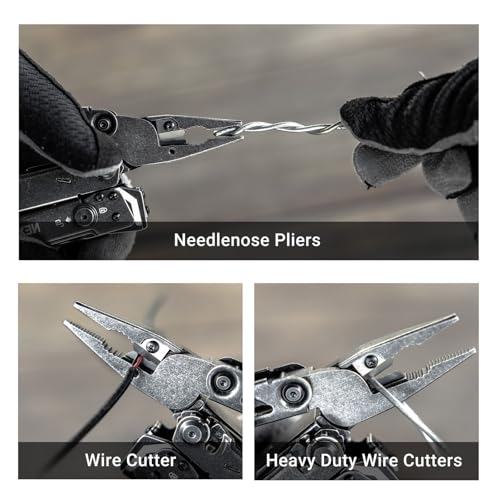 NEXTORCH PIONEER 14-IN-1 Multi-tools Heavy Duty Multi tool Set with Scissor Needle Nose Pliers Trauma Shears Pocket Clip Multi-tool for Emergency First Responders - Image 5