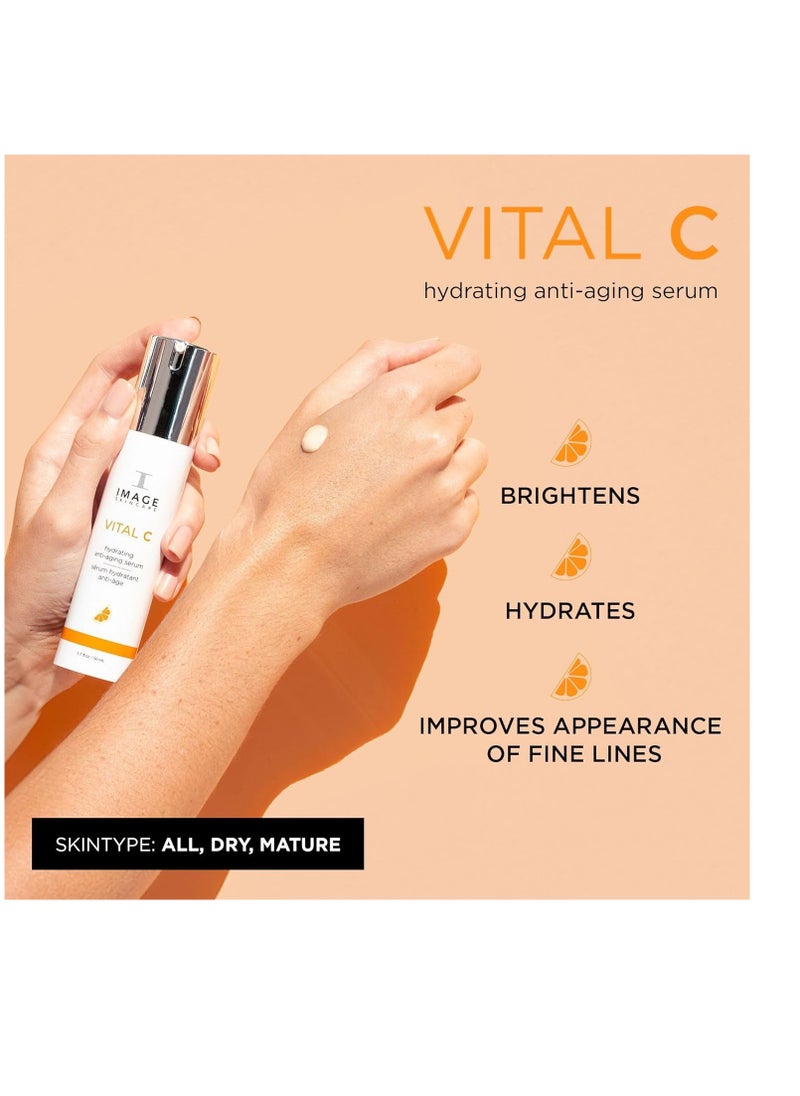 IMAGE SKINCARE IMAGE Skincare, VITAL C Hydrating Face Serum, with Potent Vitamin C to Brighten, Tone and Smooth Appearance of Wrinkles  - Image 2