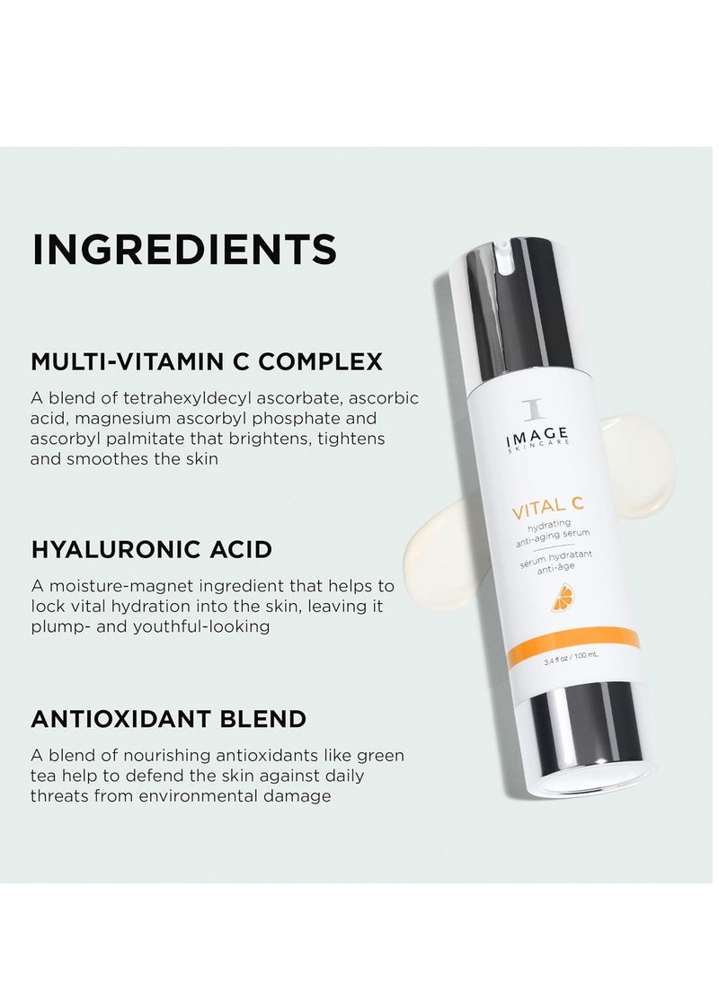 IMAGE SKINCARE IMAGE Skincare, VITAL C Hydrating Face Serum, with Potent Vitamin C to Brighten, Tone and Smooth Appearance of Wrinkles  - Image 4