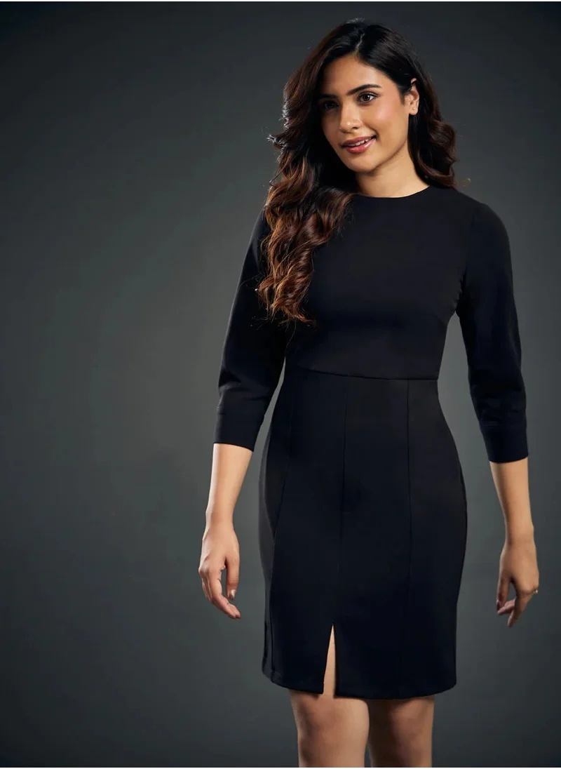 Zigzag Classic Sheath Dress