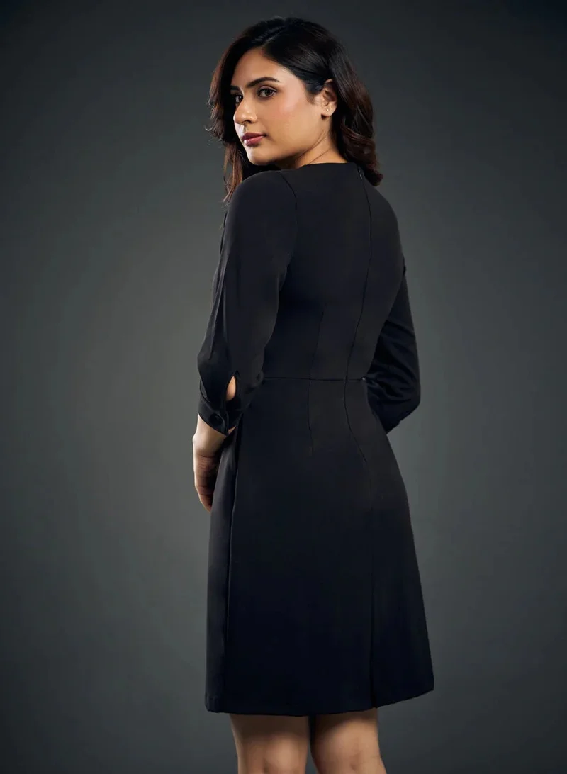 Zigzag Classic Sheath Dress