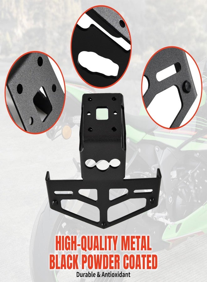 VEISUTOR Fender Eliminator Kit for Ninja ZX-6R ZX6-R 636, License Plate Bracket License Plate Holder Tail Tidy for Kawasaki Ninja ZX-6R ZX6-R 636 2019-2024 Accessories - Image 3