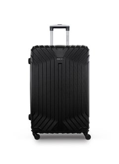 PARAJOHN Winso ABS Hardside Spinner Check In Large Luggage Trolley 28 Inch Black  - Image 1