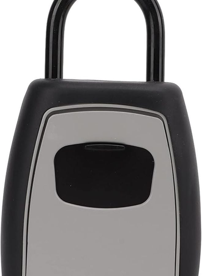 Aluminum Alloy Key Lock Box 4 Digit Combination Resettable Portable Hanging Safe For Home Warehouse - Image 4