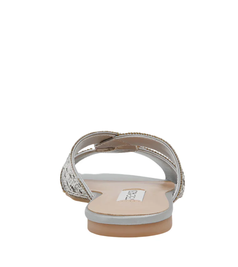 STEVE MADDEN  Musa Embellished Flat Sandals for Women | Best Price UAE