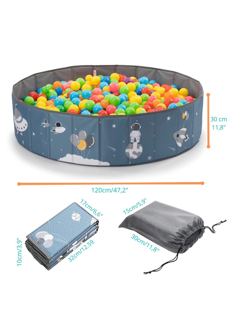 XiuWoo Ball Pit for Baby, Kids' Ball Pits, Portable and Folding Ball Pool Big Toddler Ball Pit For indoor and Outdoor- Waterproof  (Balls not included) - Image 3