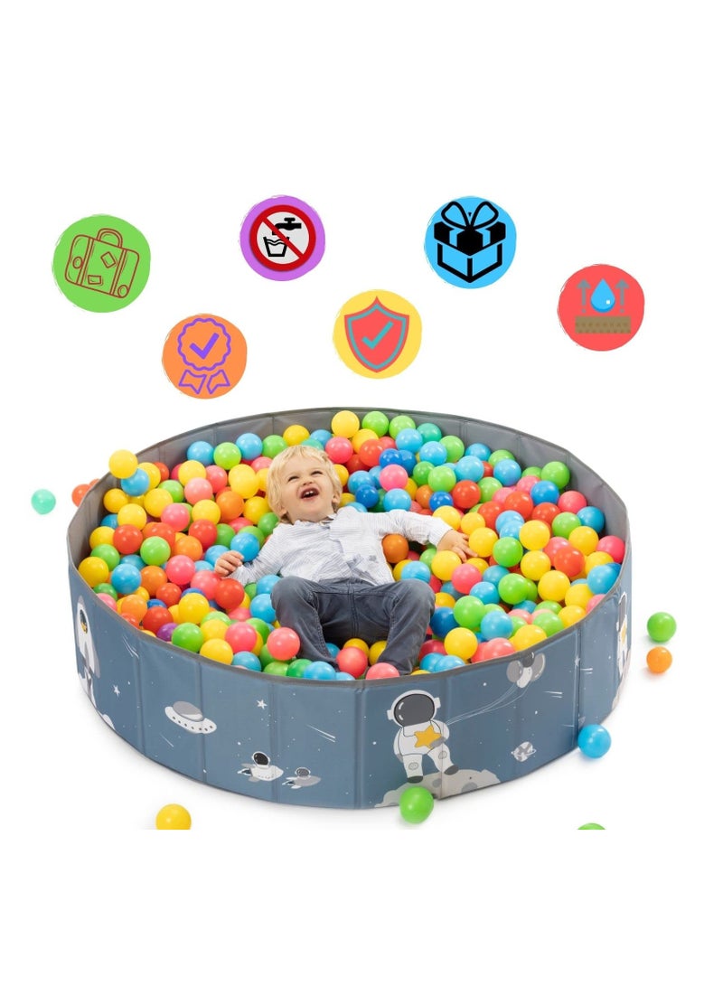 XiuWoo Ball Pit for Baby, Kids' Ball Pits, Portable and Folding Ball Pool Big Toddler Ball Pit For indoor and Outdoor- Waterproof  (Balls not included) - Image 2