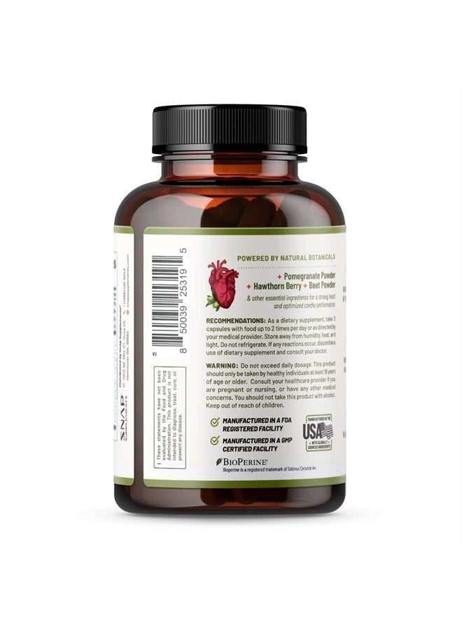 SNAP SUPPLEMENTS Heart Health Supplements and Blood Circulation Supplements, 270 Capsules  - Image 5