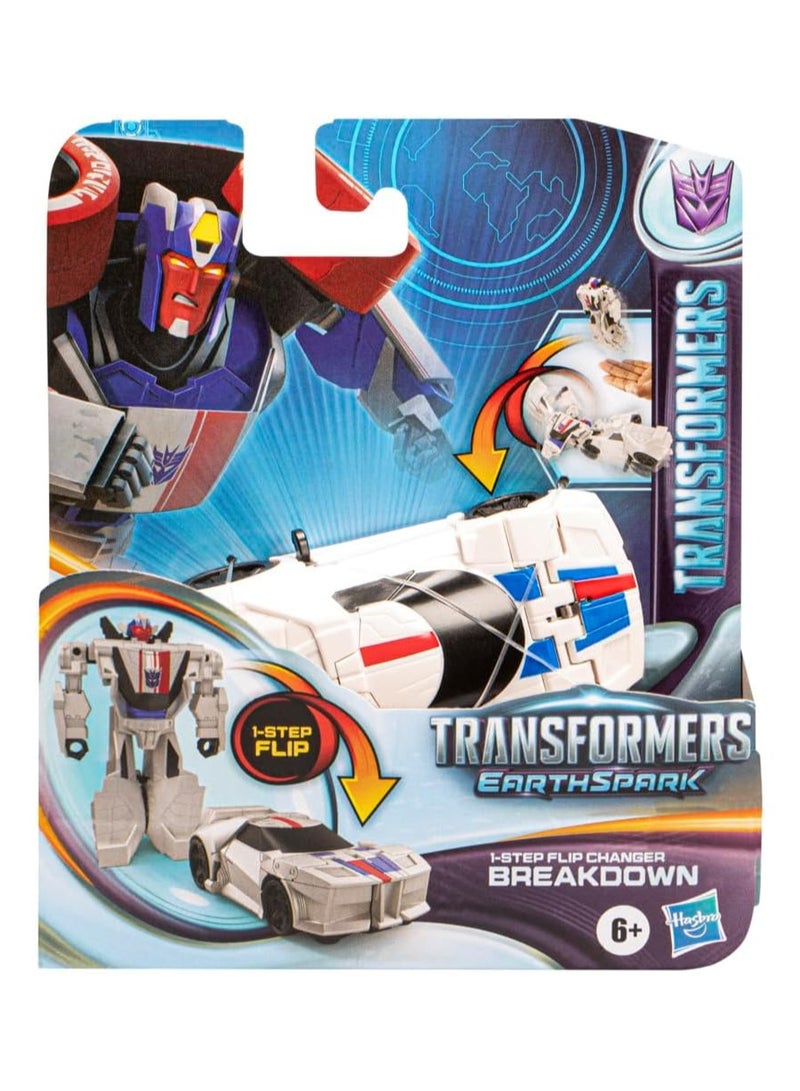 TRANSFORMERS 1-Step Flip Changer Breakdown | 4-Inch Robot Action Figure | Perfect Toy for Boys & Girls Ages 6+ - Image 3