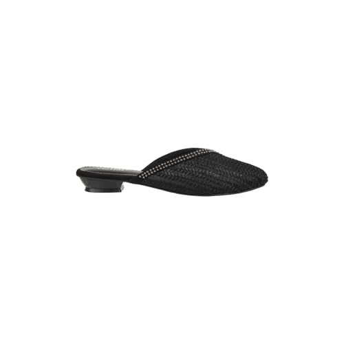 Metro Women Black Classic Comfortable Embellished Mules UK/5 EU/38 (35-1432) - Image 4