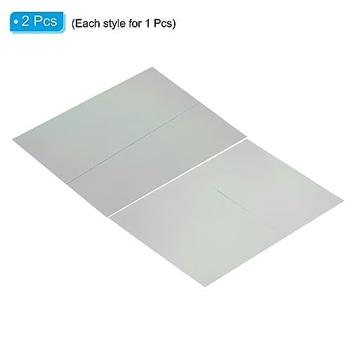 PATIKIL 9.7" Polarized Film Sheets, 2 Pack Adhesive Polarizer Linear Polarizing Filter 20x15.2cm for Screen Photography Lighting, 0/90 Degree - Image 3