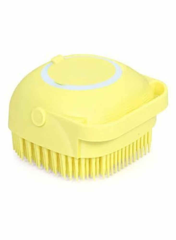 Dreamzon Silicone Bath Massage Brush Yellow - Image 1