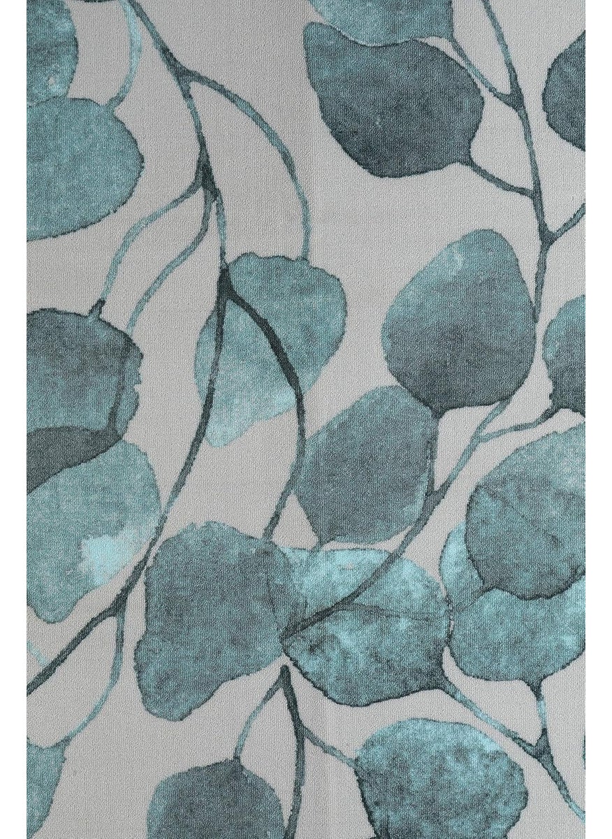 Status Contract Status Contract 3D Printed Perfect Home Rectangular Rugs Carpet for Living Area, Bedroom & Dining Table Rug Floor Carpet with Anti Slip Backing (4 X 6, Green Leaf, Polyester, Pack of 1)  - Image 4