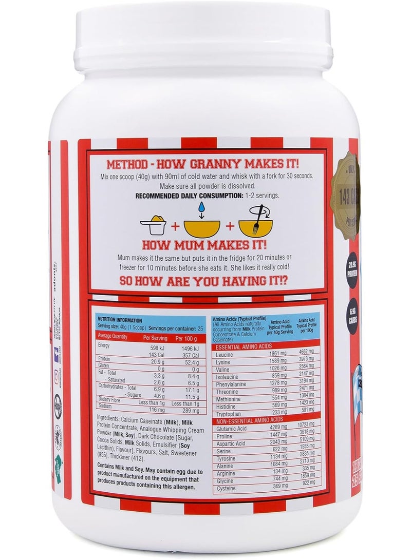 Adonis Cookie Dough coconut choc chip 1KG - Image 5