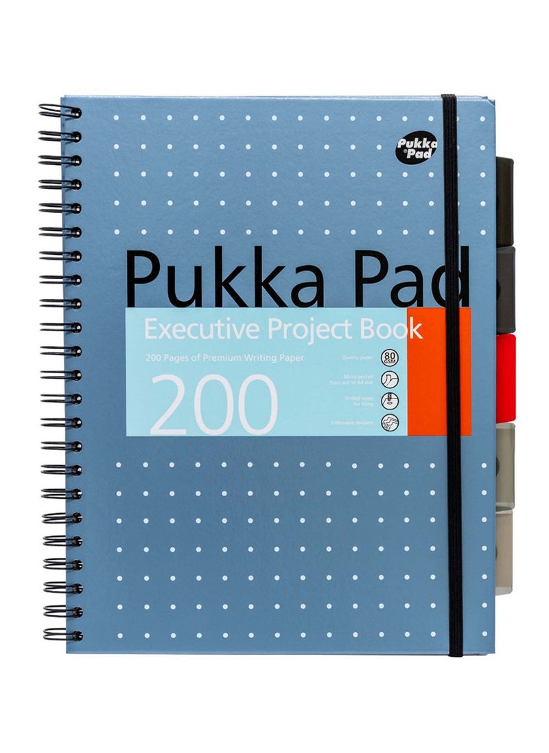 A4 Size Metallic Executive Project Notebook With Five Divisions - pzsku/ZF703543ABF51E66472E0Z/45/_/1734182106/3f2006a0-867d-42c2-9c62-41c16d2c2040