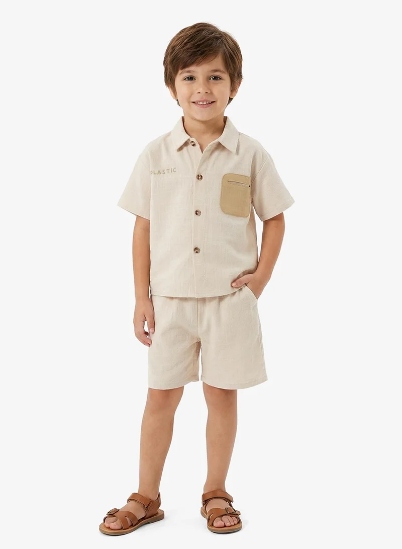 بنياتا طقم علوي قصير