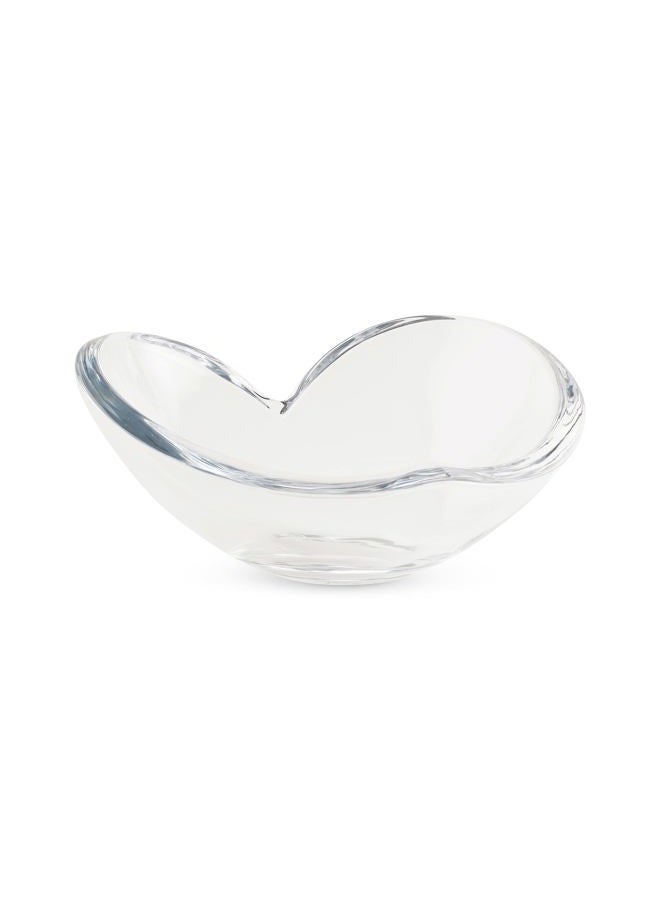 Nambe Glass Heart Bowl - Large - Image 1