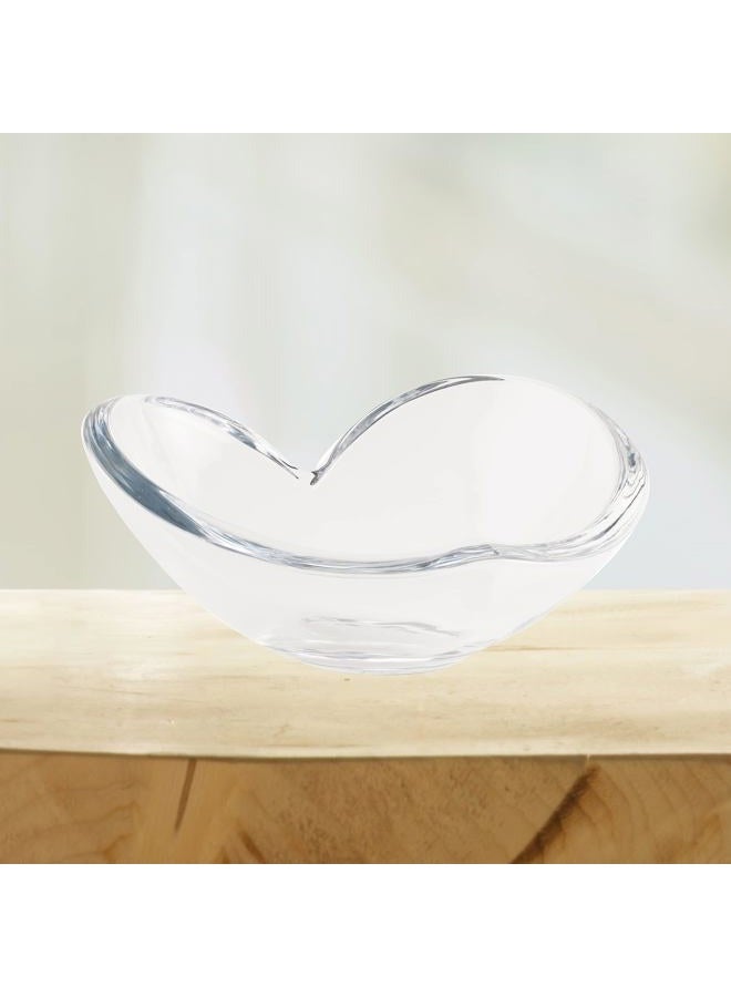 Nambe Glass Heart Bowl - Large - Image 5