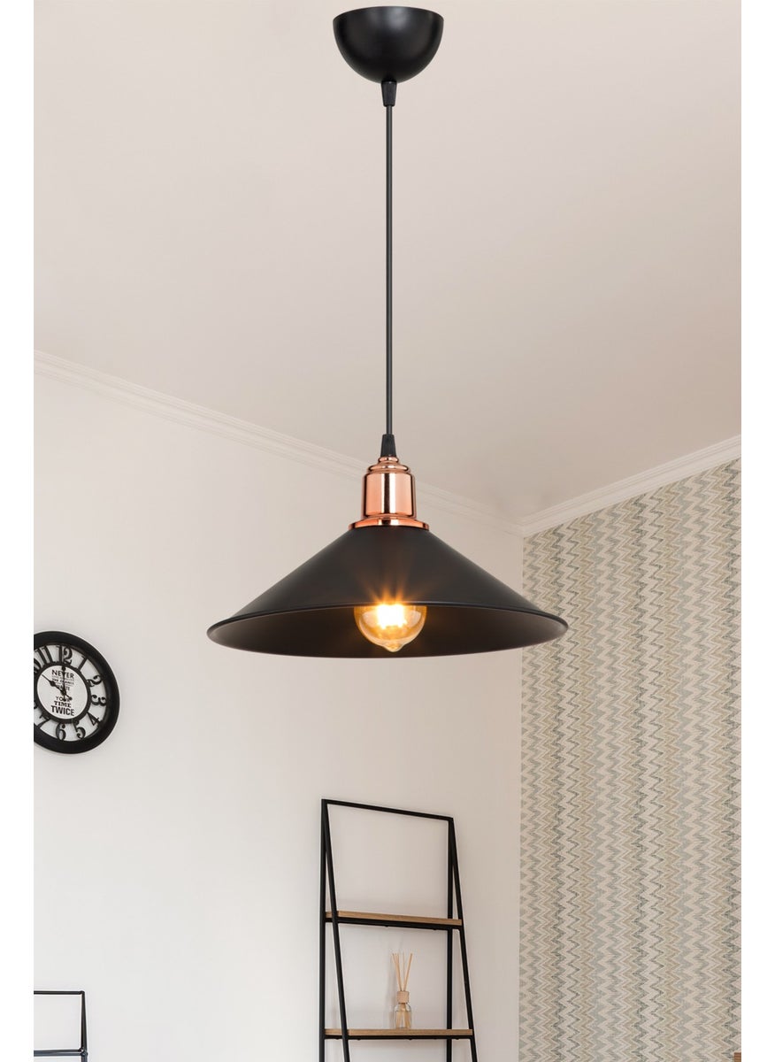 Ag Light Design - Black Pendant Chandelier Living Room Kitchen Hallway Bedroom Lamp - Image 1