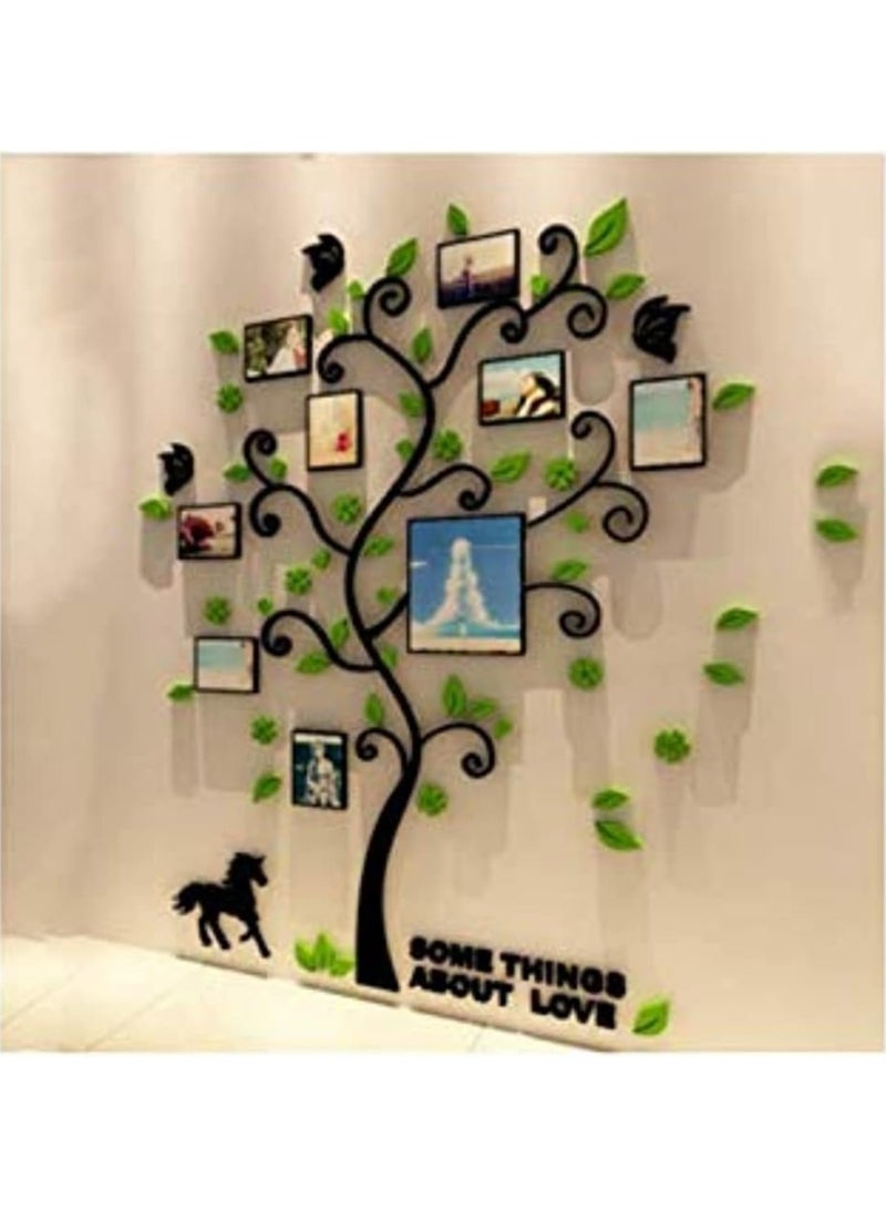 Cool Baby COOLBABY 3D Arcylic Diy Family Photo Frame Tree Wall Sticker Home Decor Living Room Bedroom Art Picture Frame Wall Decals Poster - Image 4