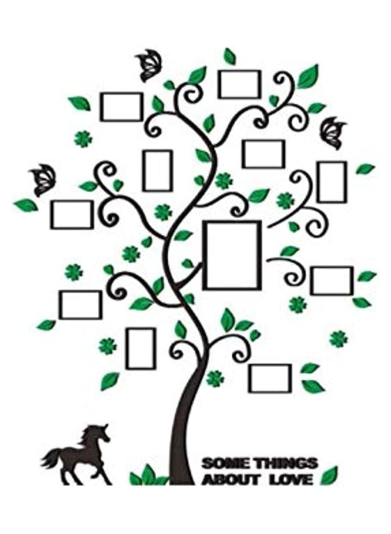 Cool Baby COOLBABY 3D Arcylic Diy Family Photo Frame Tree Wall Sticker Home Decor Living Room Bedroom Art Picture Frame Wall Decals Poster - Image 3