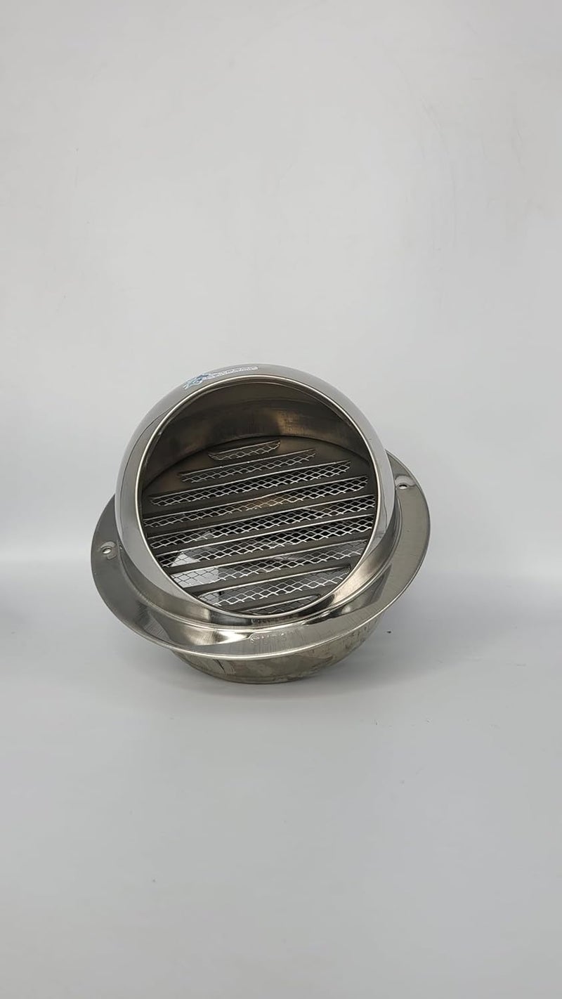 Astberg ASTBERG Steel Cowl SS304 200mm8 Cowl with Bird meshChimney CowlExhaust VentInline Duct Ventilation System AccessoriesCowl CoverVent Cap SUS304 Steel  - Image 2