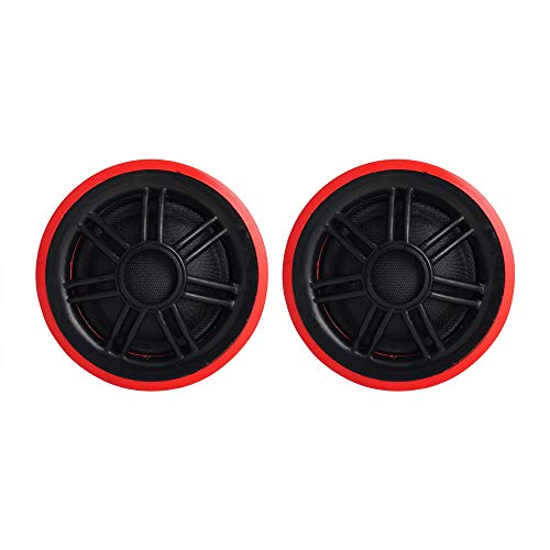 JXL -T110 High Efficiency Dome Car Tweeter for Coaxial Car Speaker 360W MAX (Pair) Black - Image 4