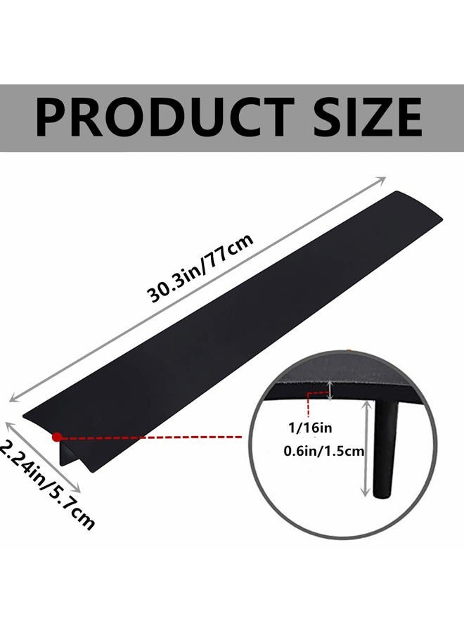 ANTFEES 2 Pack Silicone Stove Gap Cover, 30" Kitchen Counter Gap Covers Heat Resistant Wide & Long Flexible Oven Gap Guards for Protect Gap Filler Sealing Spills - Image 2