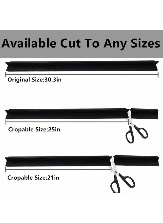 ANTFEES 2 Pack Silicone Stove Gap Cover, 30" Kitchen Counter Gap Covers Heat Resistant Wide & Long Flexible Oven Gap Guards for Protect Gap Filler Sealing Spills - Image 4