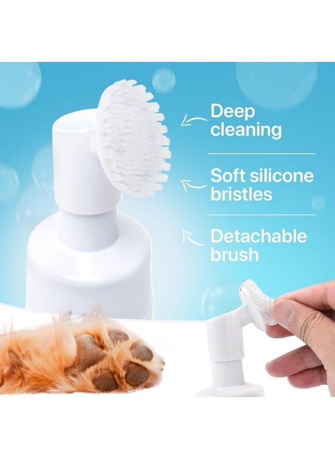 Sage Square Garden Bliss Dog Paw Cleaner: Effortless Paw Cleaning, Hygienic | Convenient Brush Attachment | Easy Cleaning During Bath, Grooming, Dry Bath, Walk & Everyday Use | Dog, Cat, Puppy | 100Ml  - Image 4