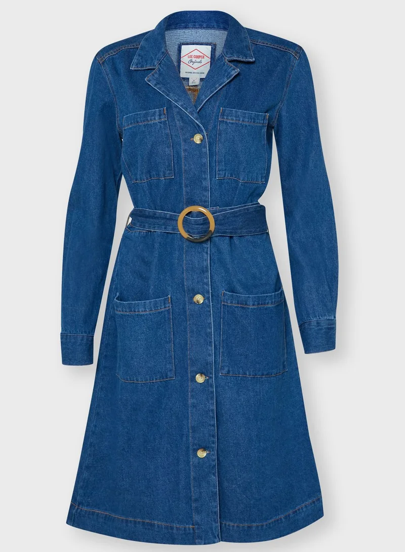 Lee Cooper Button Down Shirt Dress