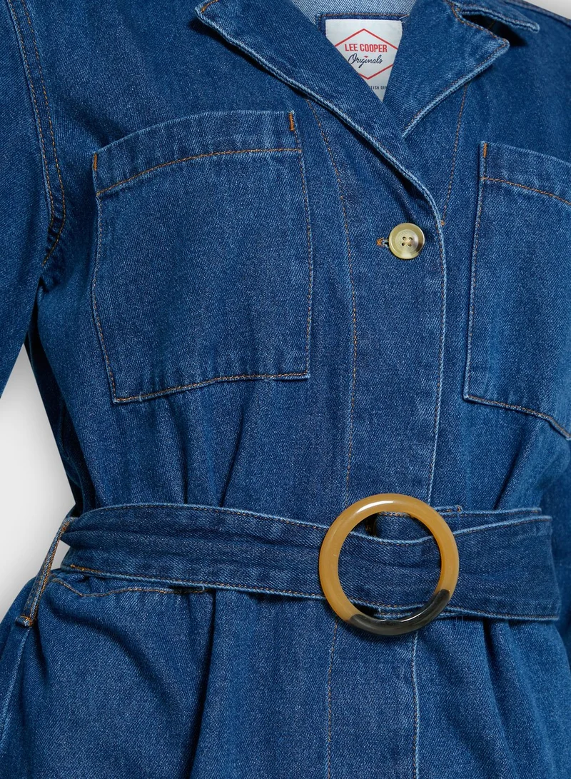 Lee Cooper Button Down Shirt Dress