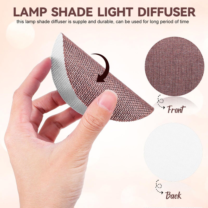 Fabric Lampshade Cover 10cm Diameter High Temperature Resistant For Nursery Ceiling Lamp - Image 4