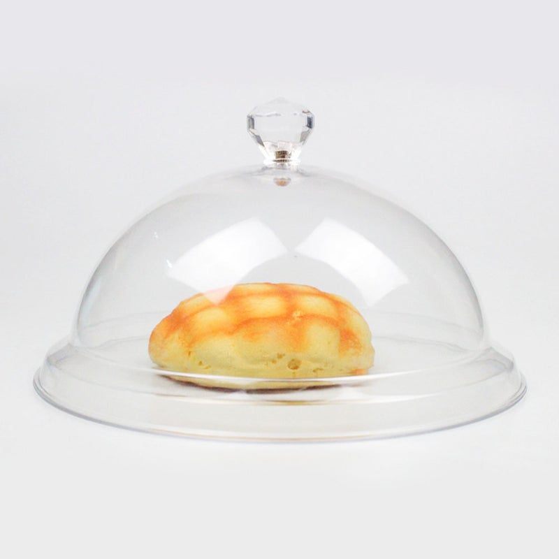 1Pc Round Shape Food Cover PVC Food Tent for Kitchen (Transparent Color) - Image 1