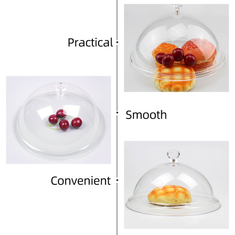 1Pc Round Shape Food Cover PVC Food Tent for Kitchen (Transparent Color) - Image 4