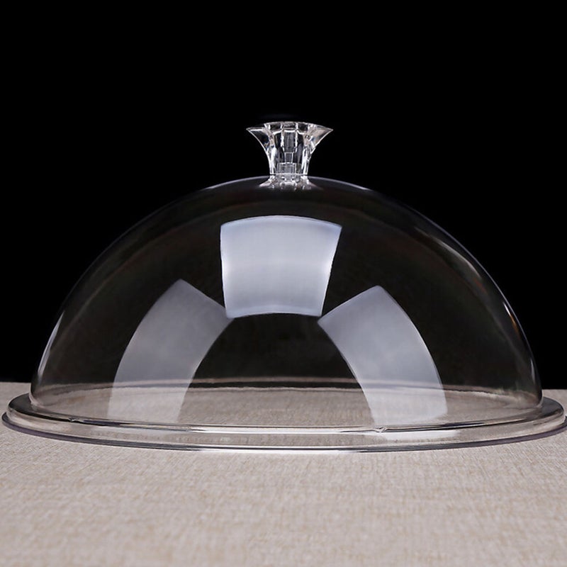 1Pc Round Shape Food Cover PVC Food Tent for Kitchen (Transparent Color) - Image 3