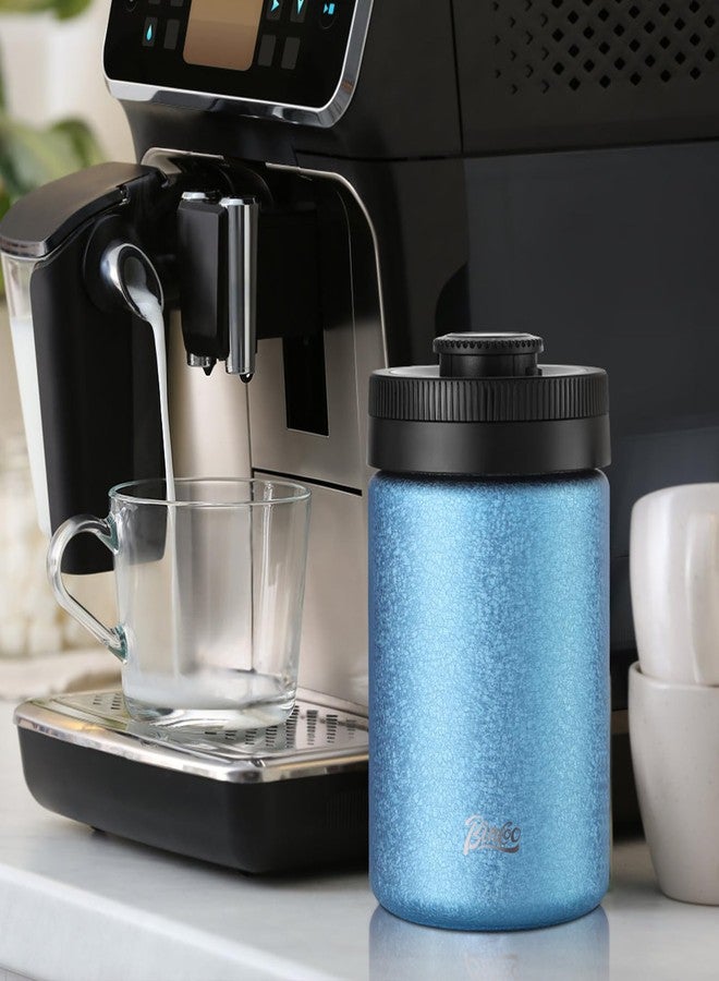 Bincoo Coffee Canister, Large Stainless Steel Coffee Bean Storage Container with Date Tracker, One-Touch Vacuum Seal Coffee Canister, Airtight Food Storage Container Freshness Kit for Coffee Beans - Image 3