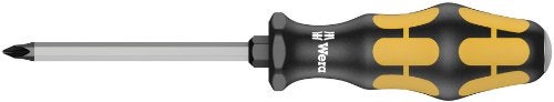 Wera 05017054001 Kraftform Plus 918 SPZ Pozidriv Screwdriver PZ 3 Head 6 Blade Length - Image 1