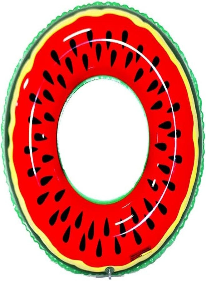 GIFTRIYA Extra Large Watermelon Shaped Inflatable Pool Float Tube for Adults Swimming Ring Circle Summer Beach Water Toys Pool Accessory - Image 3