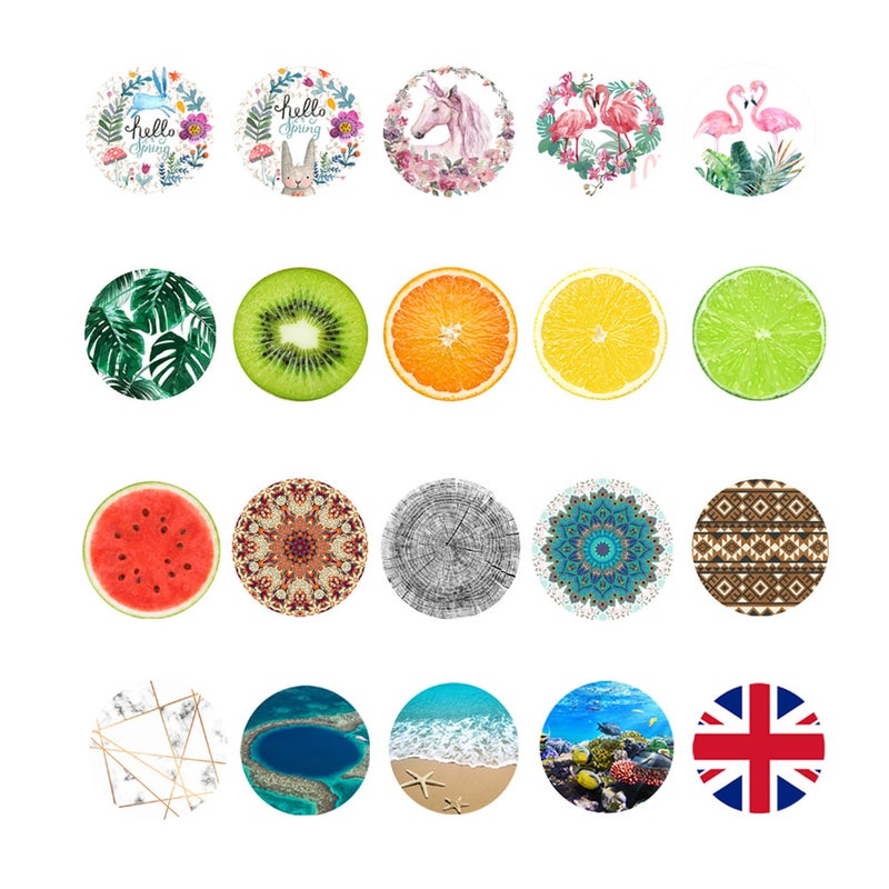 Imitation Tree Pattern Floor Sticker Tile Sticker Round Floor Ornament Non- Decals Self Adhesive Wall Decal - Image 5