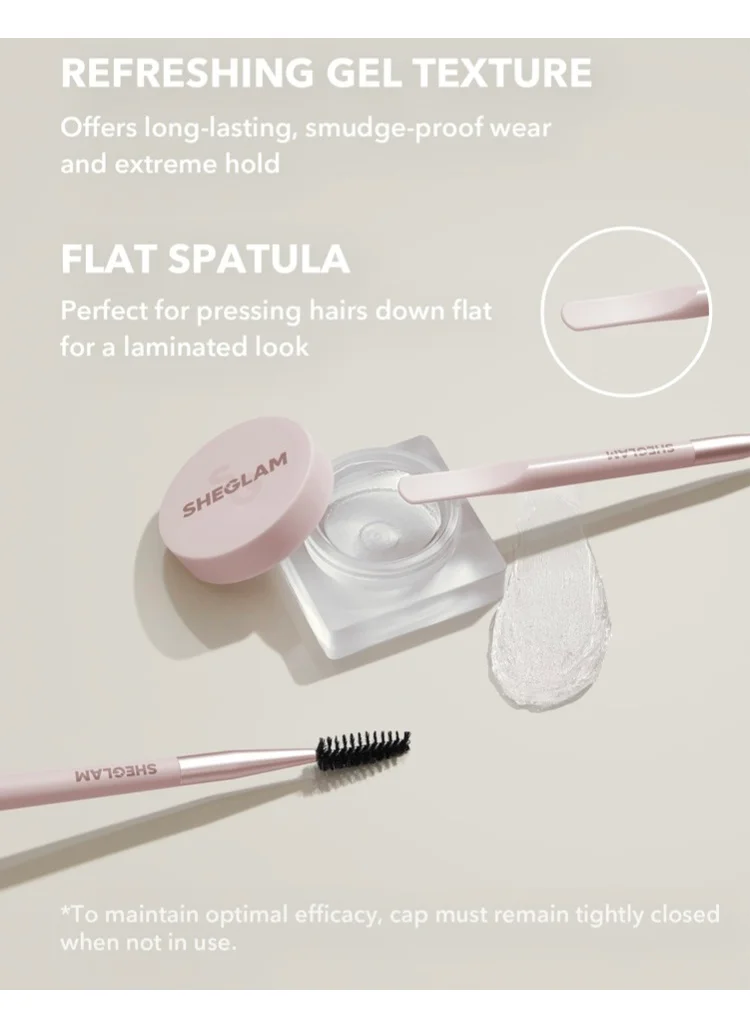 شيجلام Set Me Up Brow Hold-Crystal Clear
