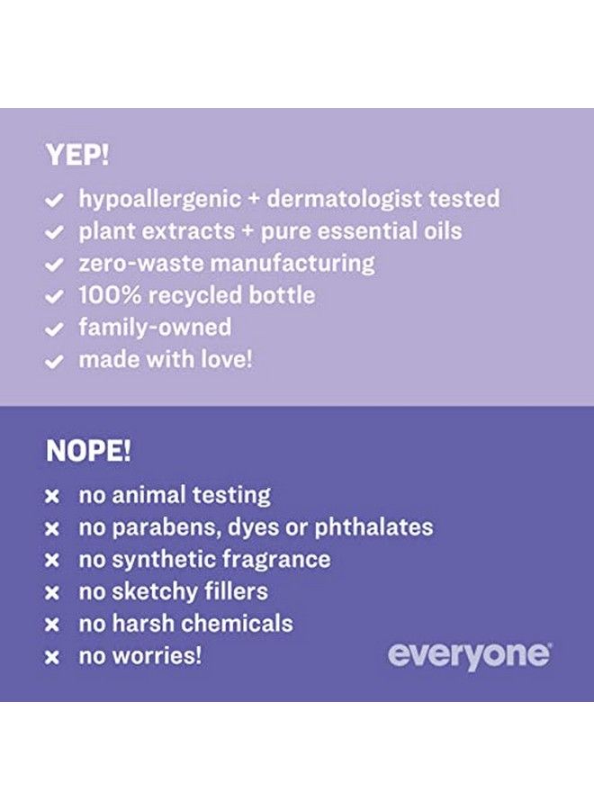 Everyone Liquid Hand Soap 32 Ounces (Pack Of 2) Lavender & Coconut Plantbased Cleanser With Pure Essential Oils (Packaging May Vary) - Image 5