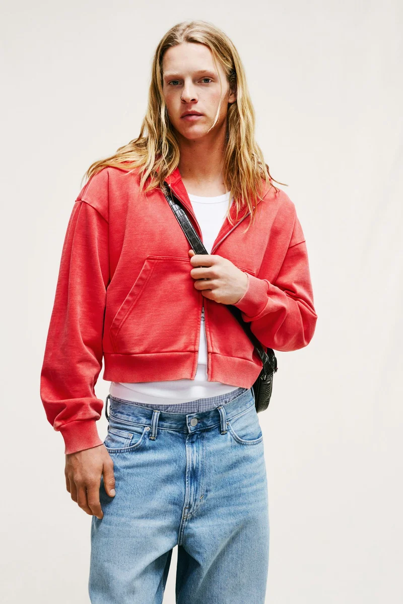 H&M Oversized Fit Zip-through hoodie