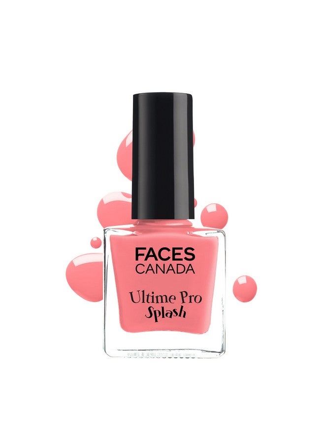 Facescanada Faces Canada Splash Nail Enamel Ballerina 201 8 ml - Image 1